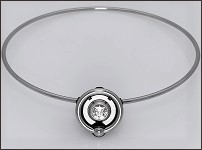 Stainless steel neck-bracelet